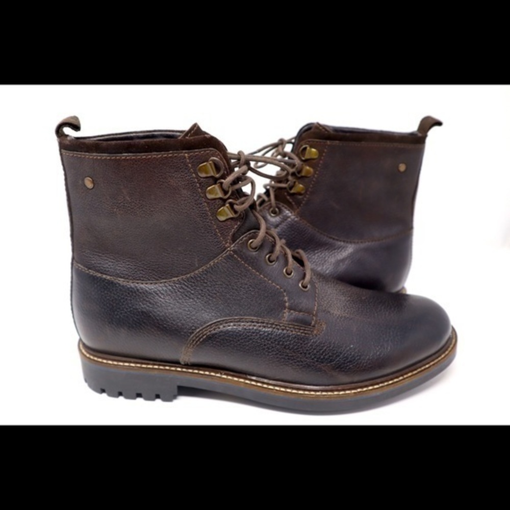 London Base - Wool Lined Leather Boot ‘Partridge’
